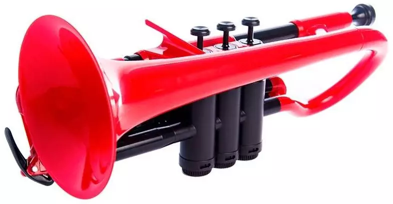 Cornet  pistons pCornet en plastique rouge